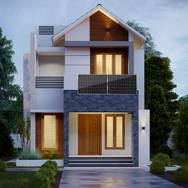 Solar-Balkon Komplett Set 600W